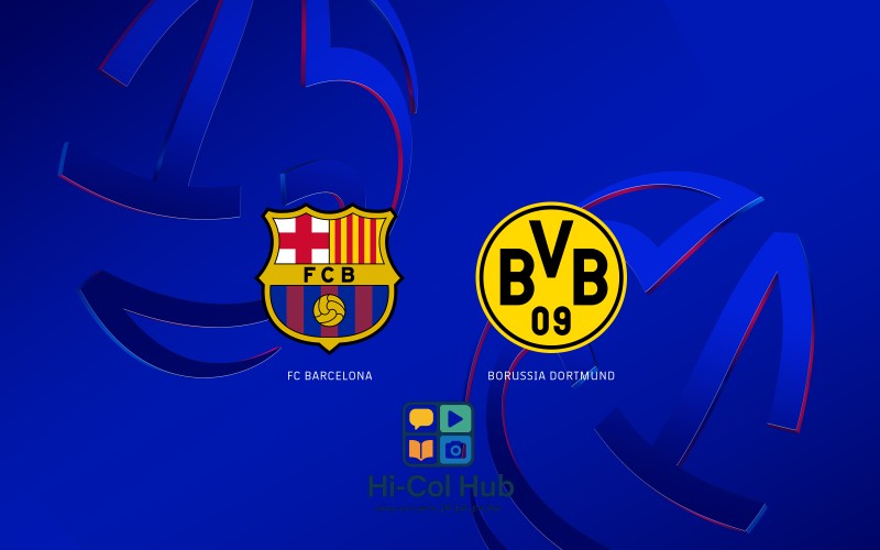 موعد مباراة بوروسيا دورتموند وبرشلونة في إياب ربع نهائي دوري الأبطال